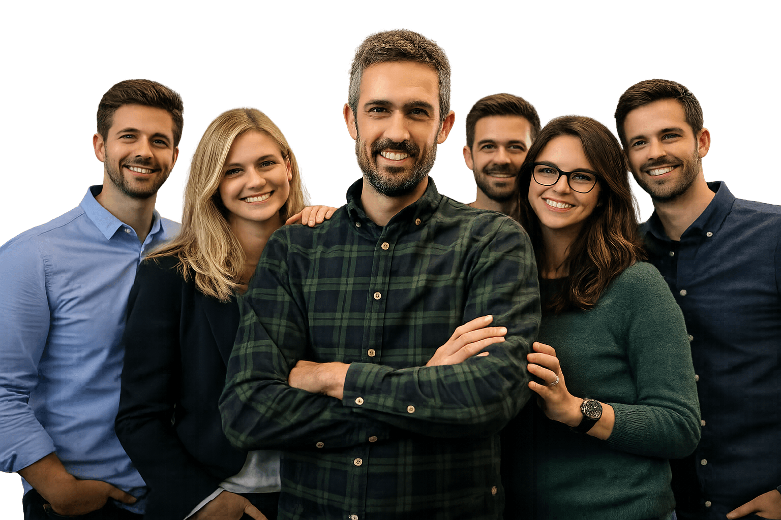 Hey, dit is ons team